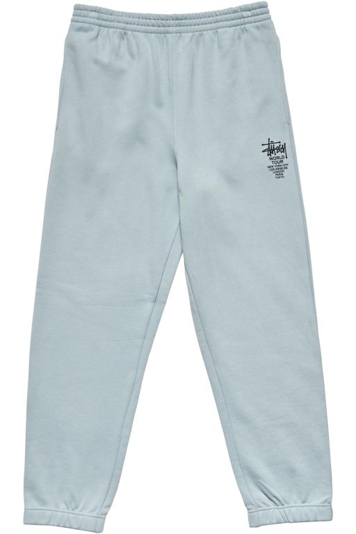 Stussy Mens World Tour Track Pants Blue - VUYNP2635